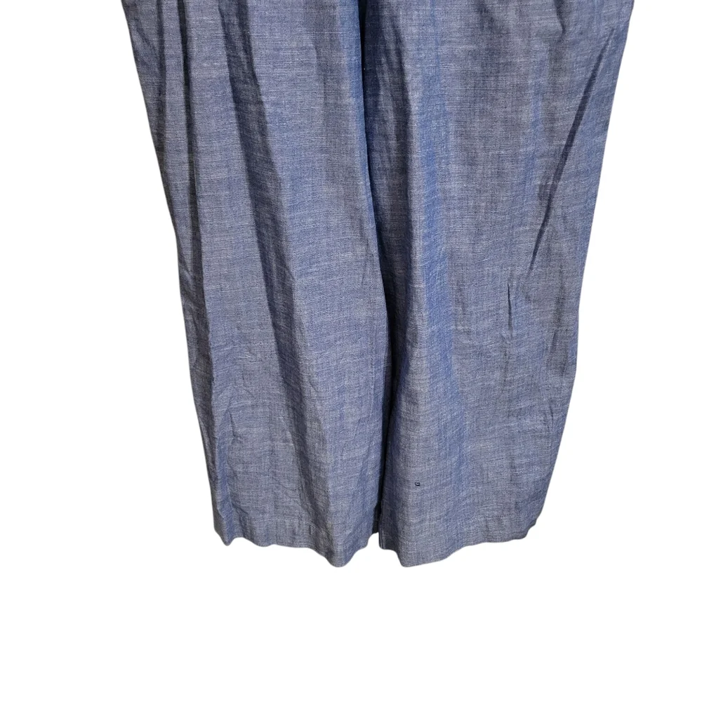 Hope & Henry Blue Sleeveless Jumpsuit
